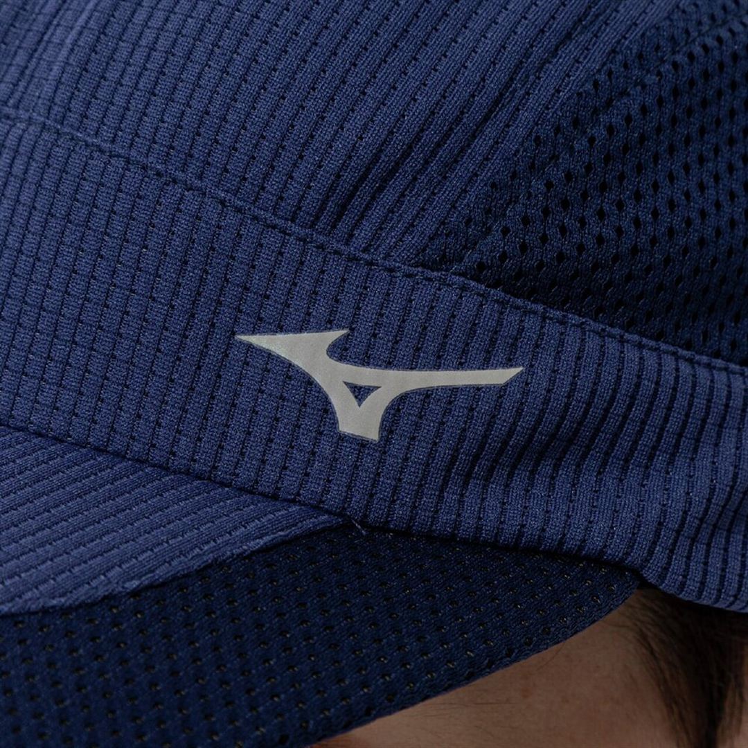 【汗処理／通気】ドライエアロフローキャップ ドレスネイビー 56-60