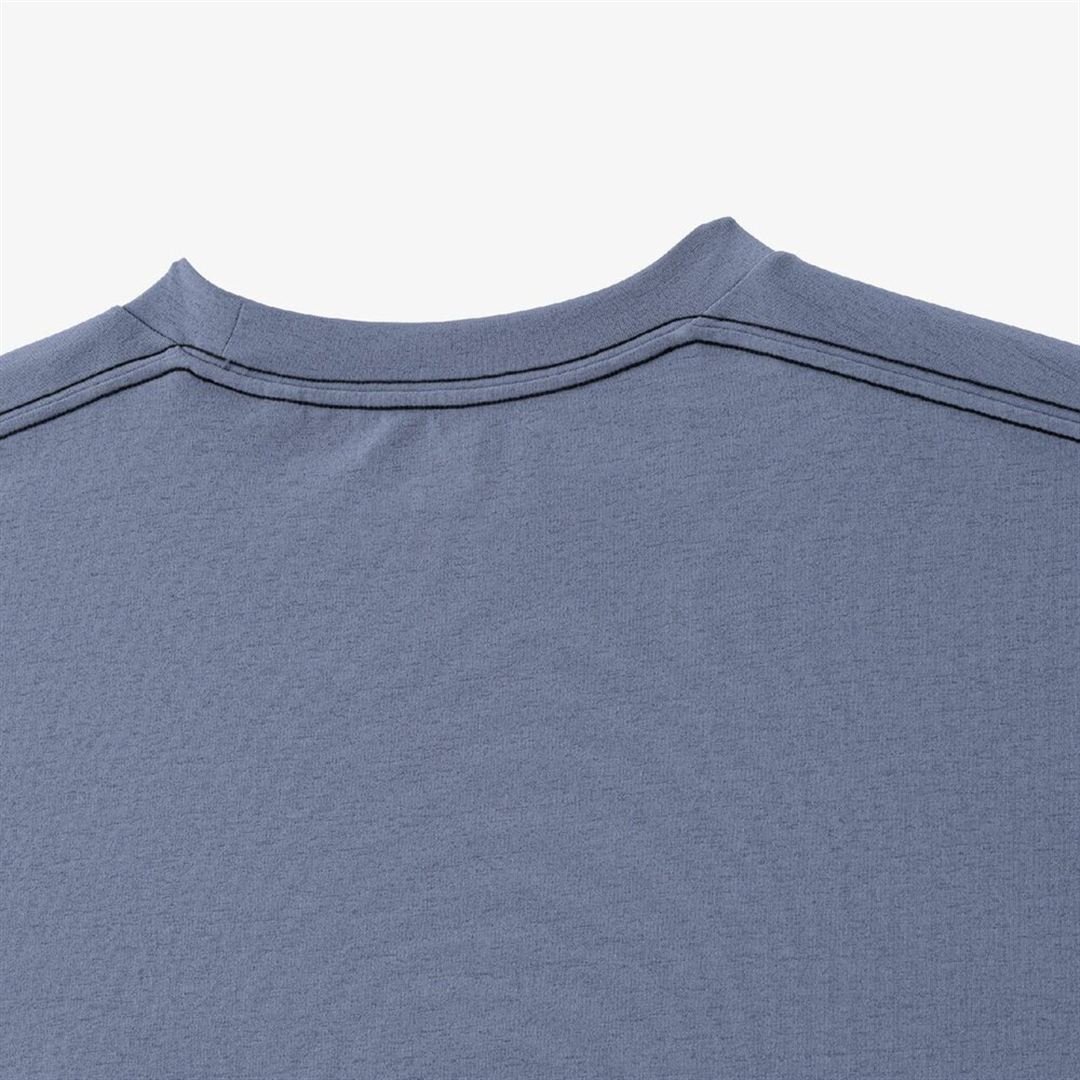 ルーズフィットTシャツ ワイルドウインドブルー XS