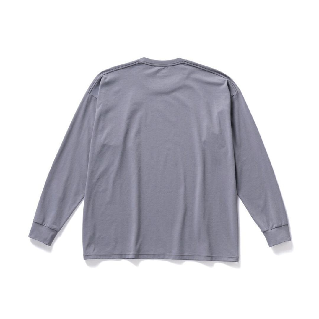 ルーズフィットTシャツ(長袖) ブルーグラナイト XS