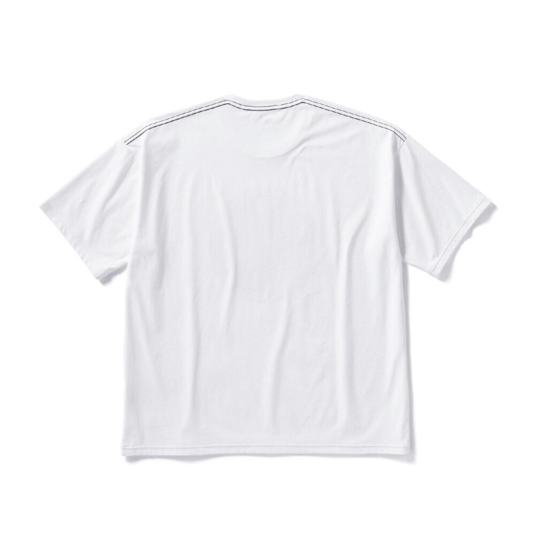 ルーズフィットグラフィックTシャツ ホワイト S