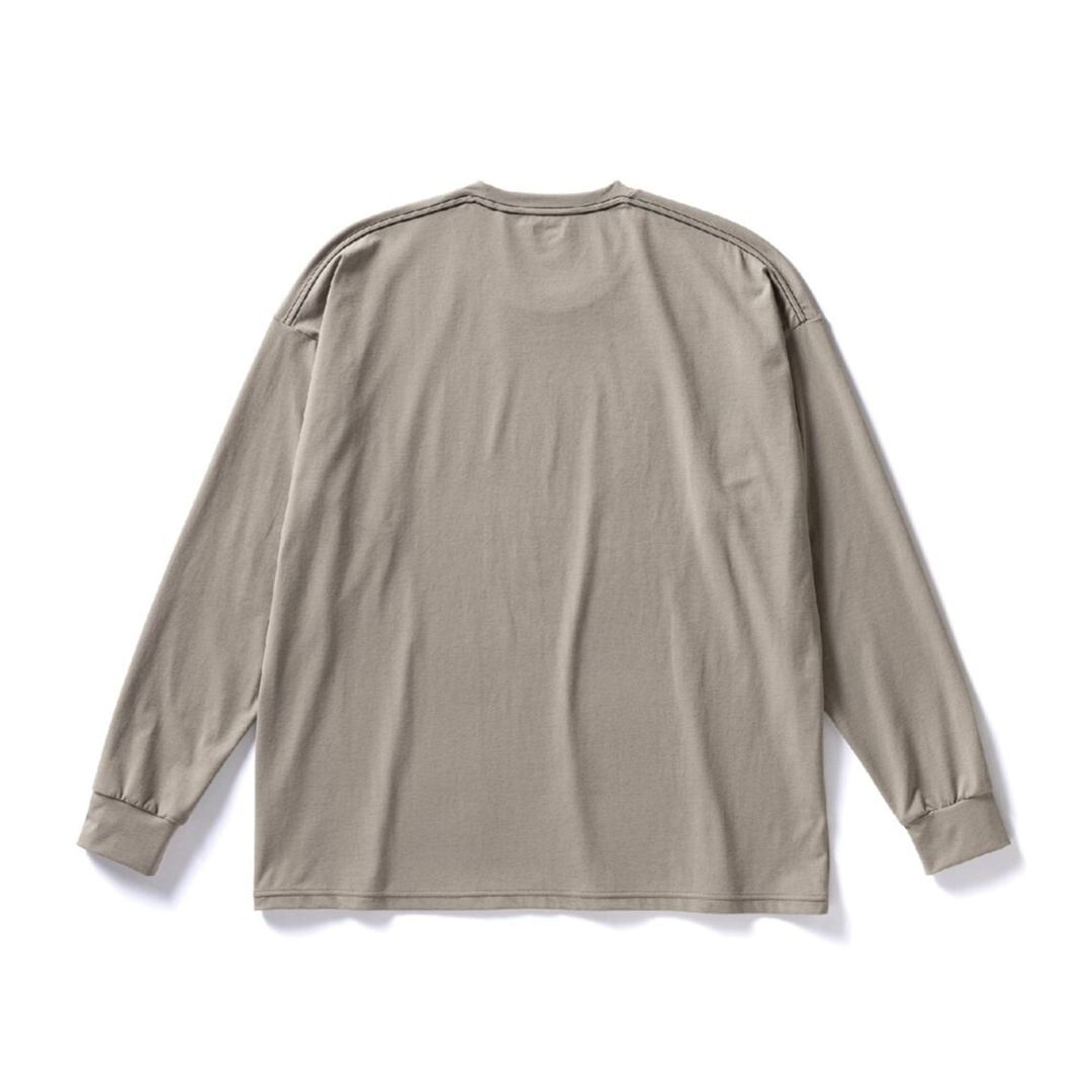 ルーズフィットTシャツ(長袖) ヴィンテージカーキ XL