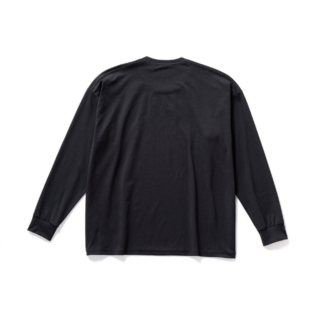 ルーズフィットTシャツ(長袖) ブラック S