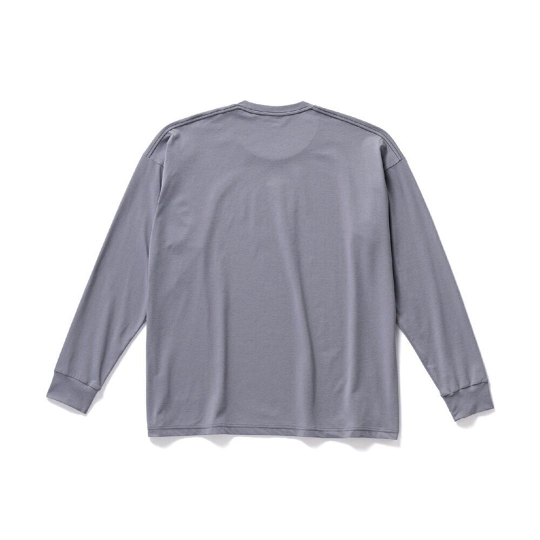 ルーズフィットTシャツ(長袖) グラナイトグレー M