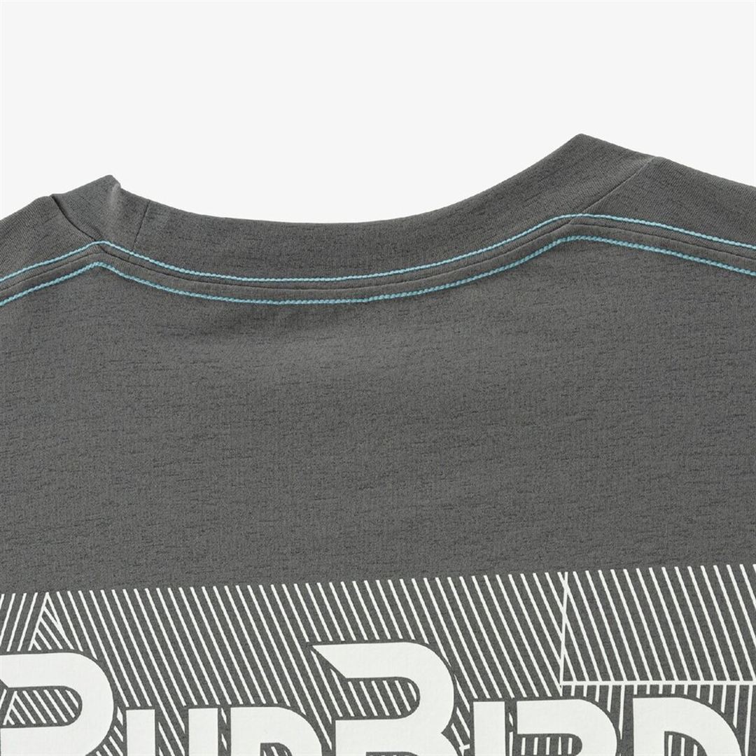【ミズノ直営限定】ルーズフィットTシャツ(長袖) チャコールグレー XS