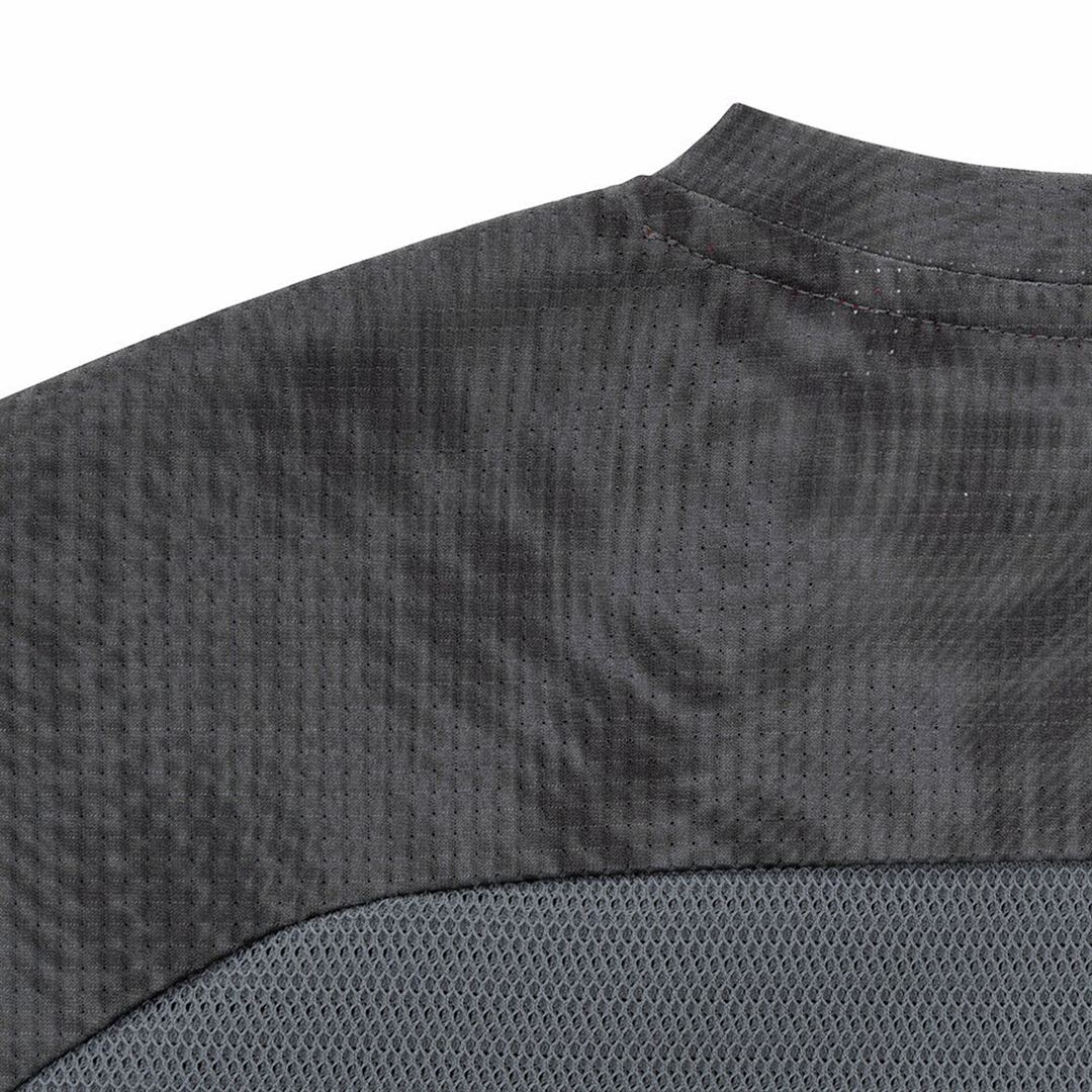 【汗処理／通気】ドライエアロフロークーラータンクトップ タービュレントグレー XS