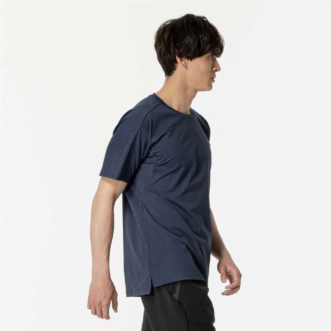 ソフトドライTシャツ ページエントブルー S