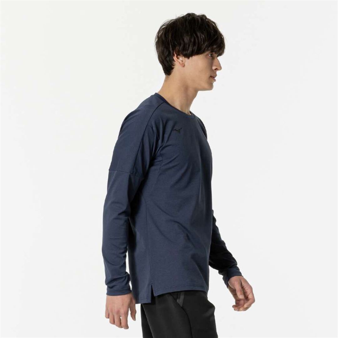 ソフトドライTシャツ(長袖) ページエントブルー XL