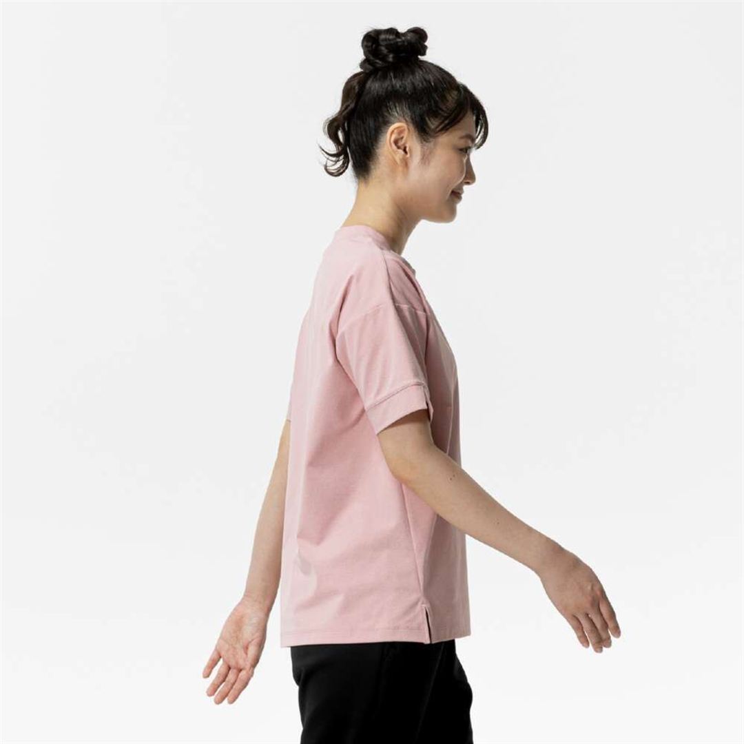 ソフトドライTシャツ ピンク S