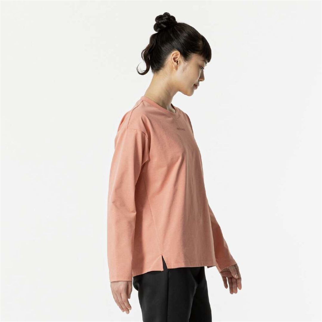 ソフトドライTシャツ(長袖) テラコッタオレンジ XL