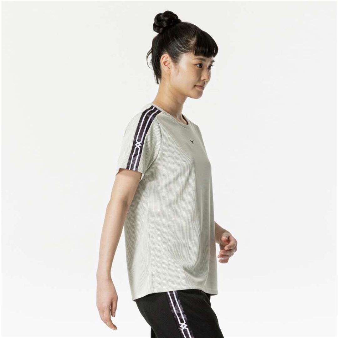 【汗処理／通気】ドライエアロフローTシャツ オフホワイト S