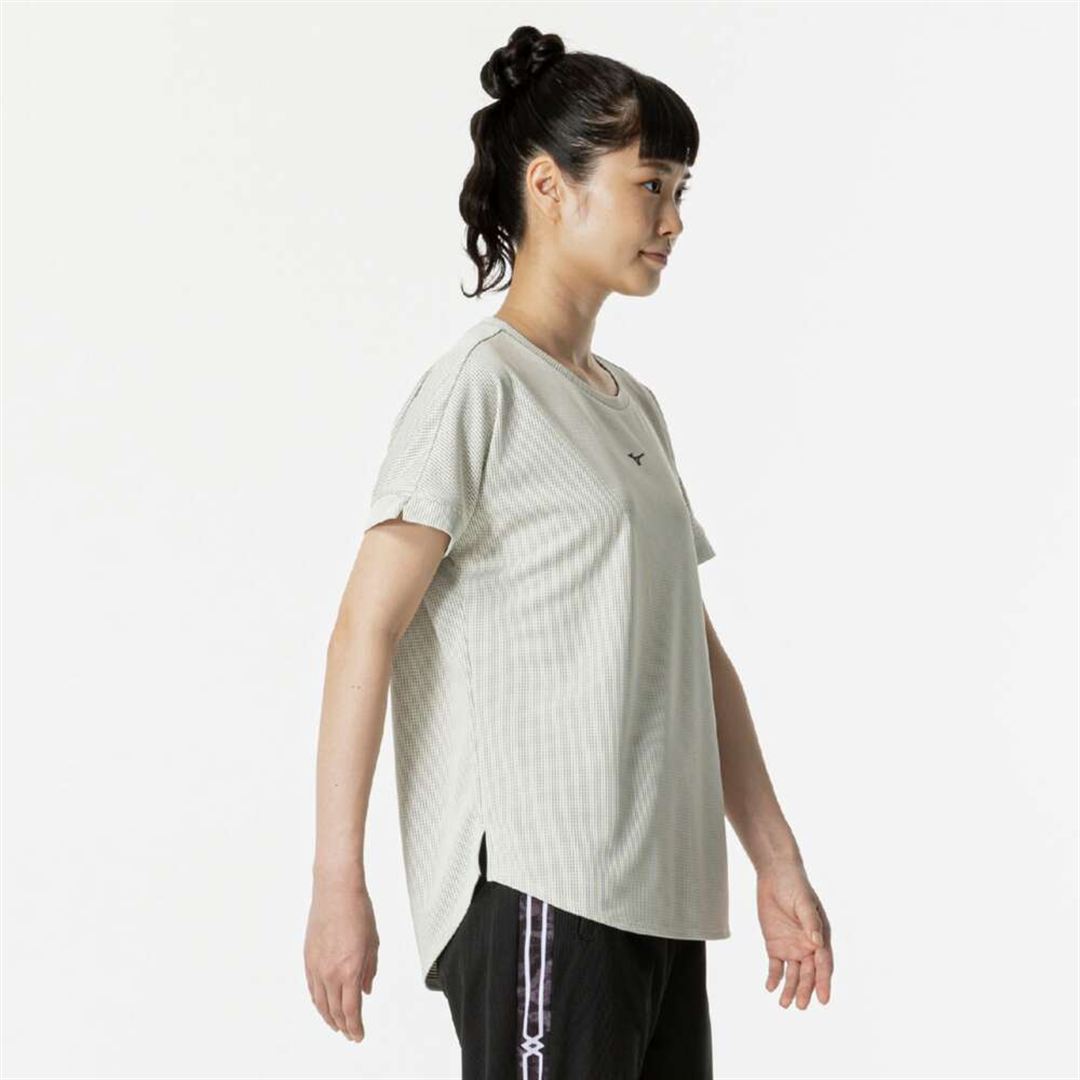【汗処理／通気】ドライエアロフローTシャツ オフホワイト S