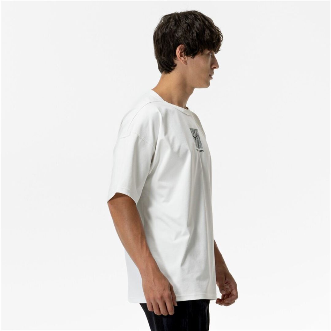 ソフトドライTシャツ(ワイドシルエット) スノーホワイト S
