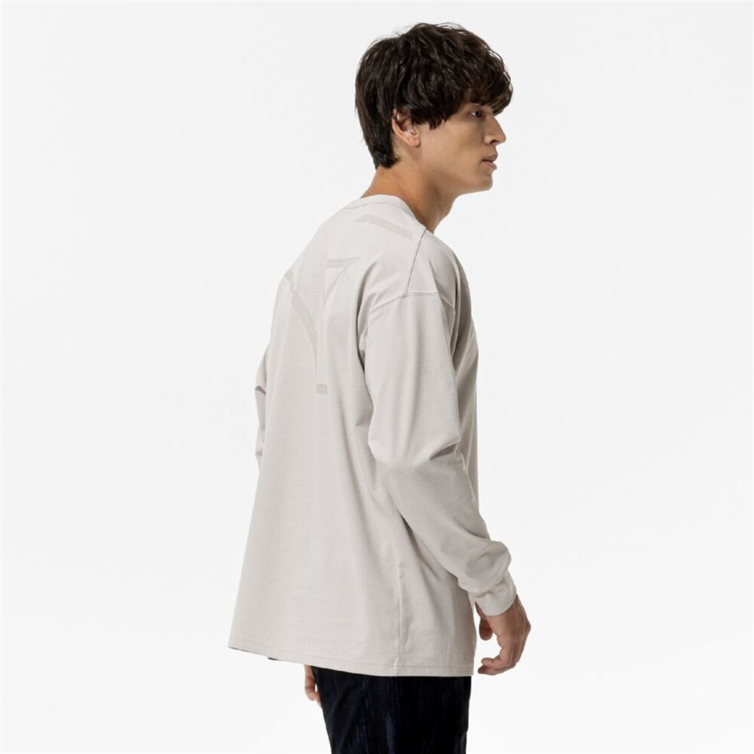 ソフトドライTシャツ(長袖) クラウドベージュ S