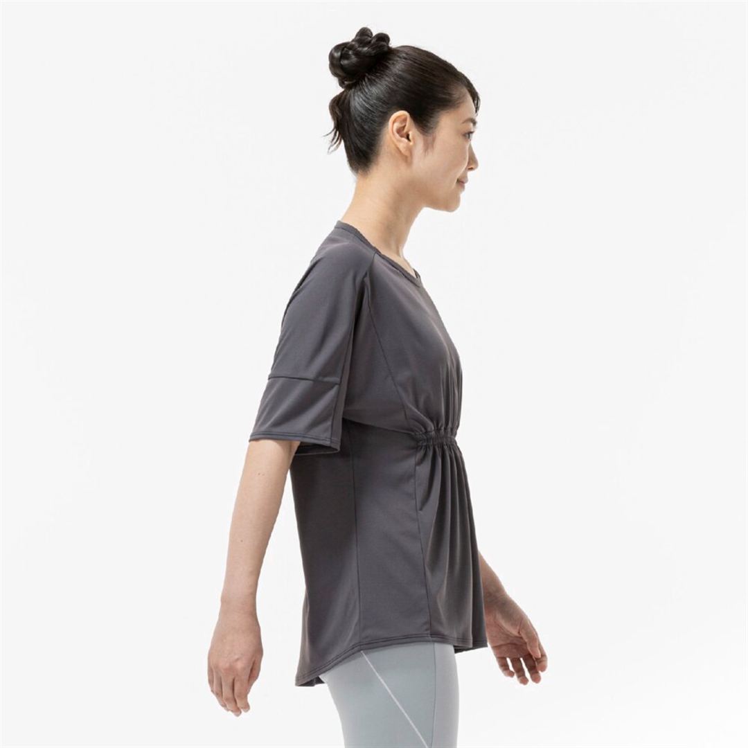 ストレッチスムースTシャツ インディアグレー S