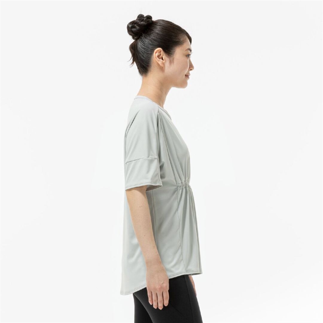 ストレッチスムースTシャツ クラウドグレー XL