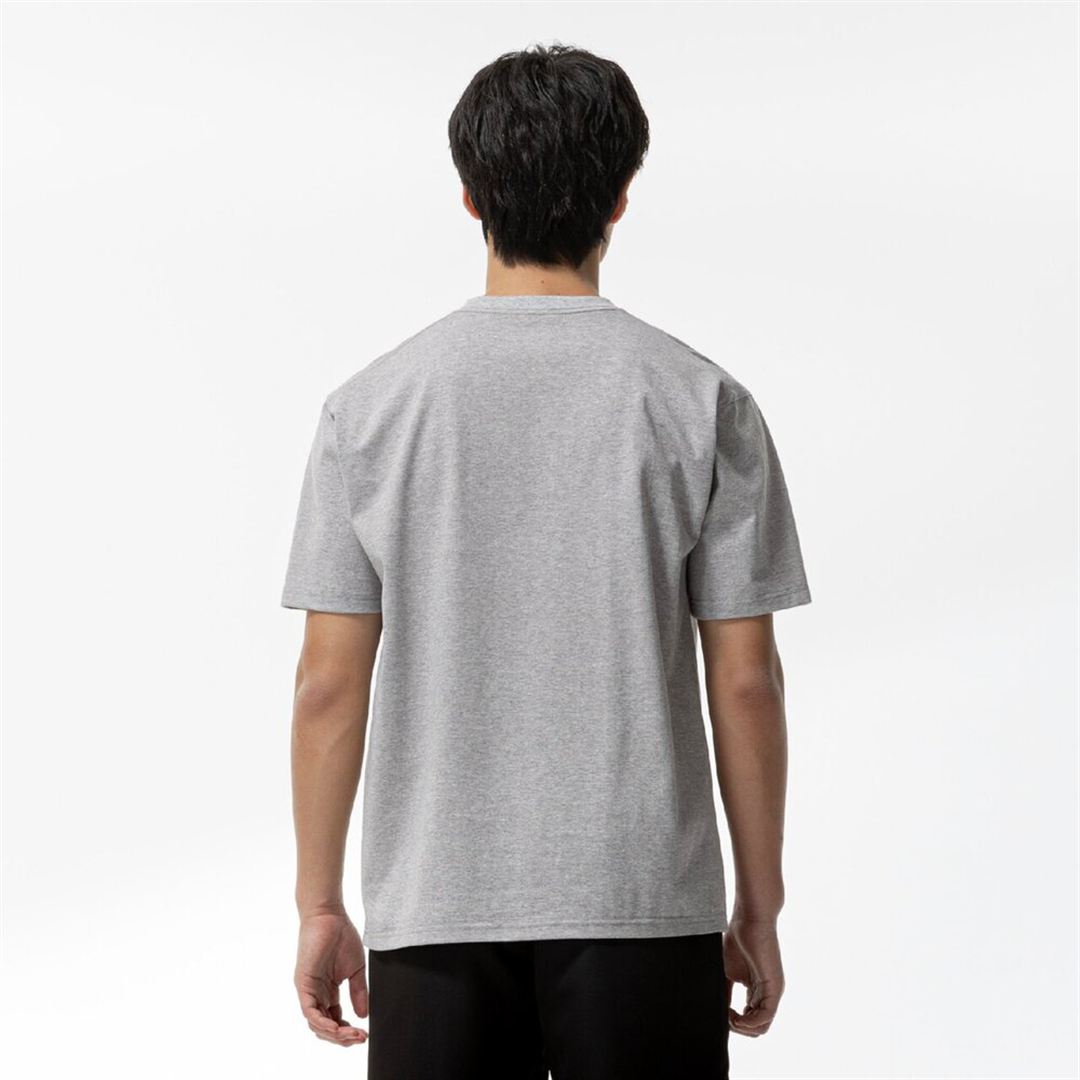【ミズノ直営限定】THE MZ TEE ビッグロゴTシャツ 杢グレー XL