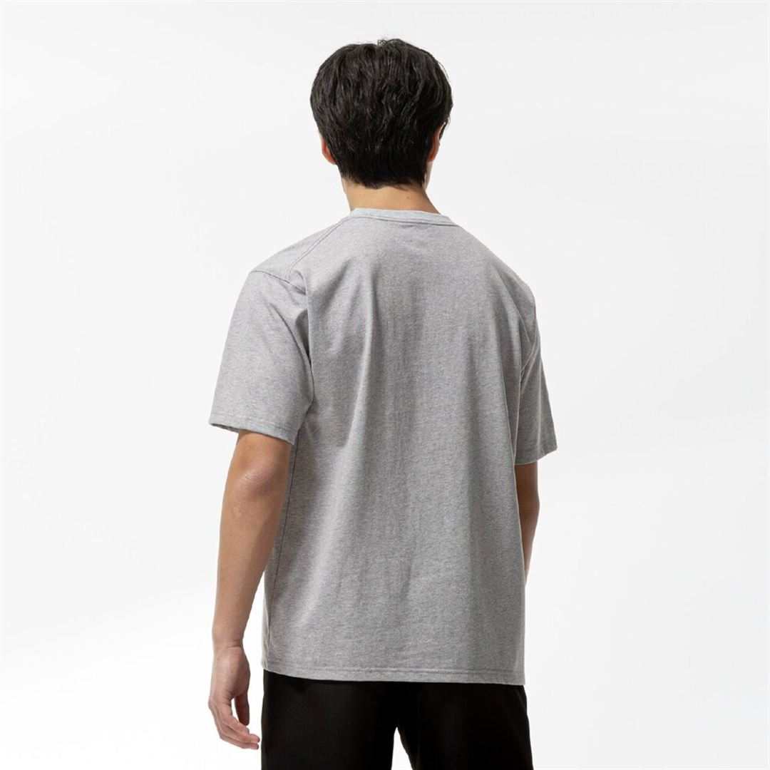 【ミズノ直営限定】THE MZ TEE ワンポイントロゴTシャツ 杢グレー XL