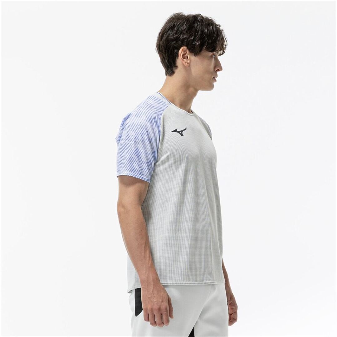 【汗処理／通気】ドライエアロフローTシャツ Rホワイト XS