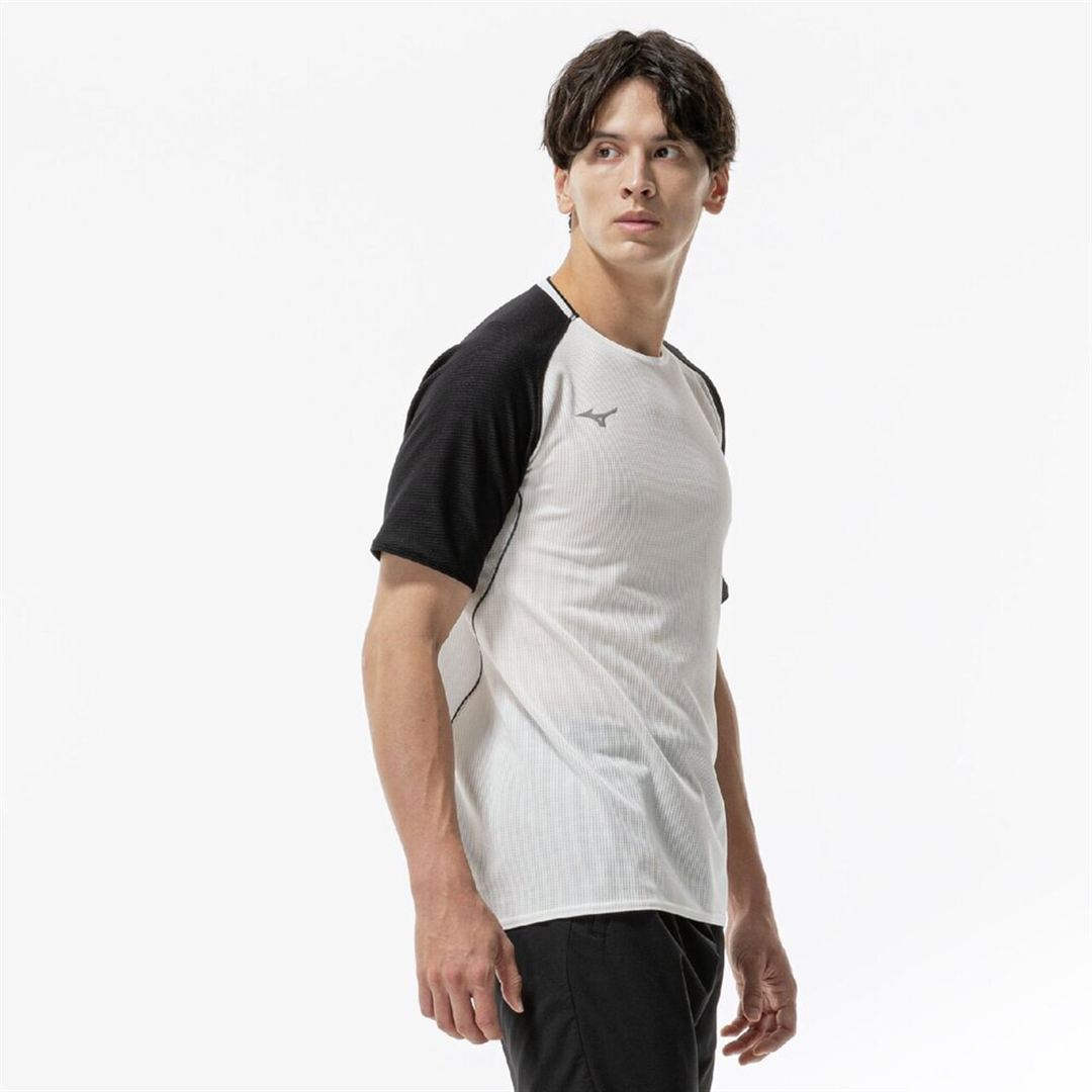 【汗処理／通気】ドライエアロフローTシャツ オフホワイト S