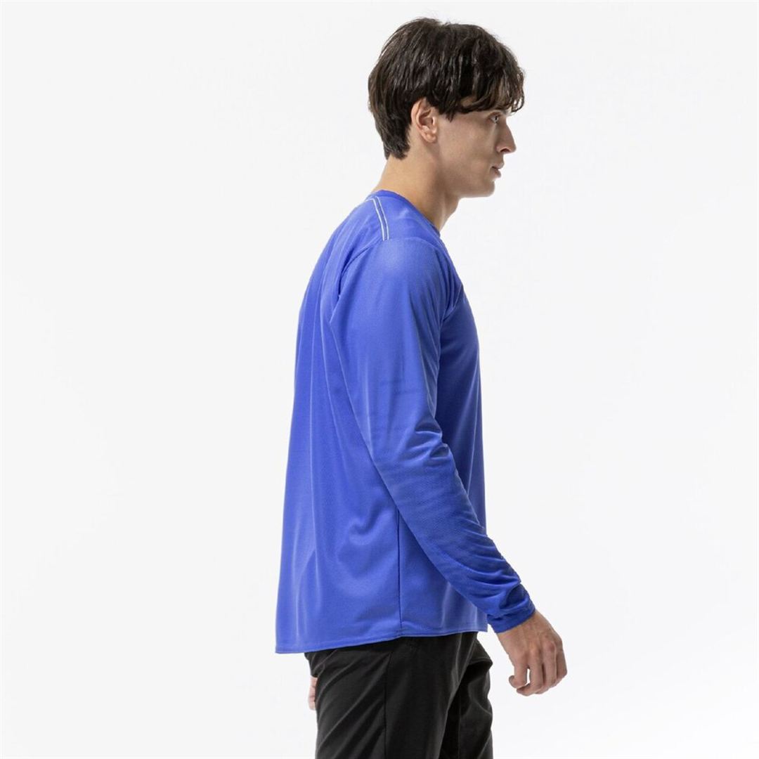 ドライハイブリッドTシャツ(長袖) ダズリングブルー XL