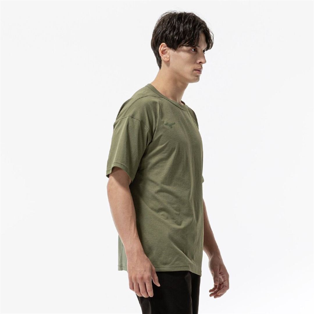 ストレッチソフトドライTシャツ フォーリーフグリーン XL