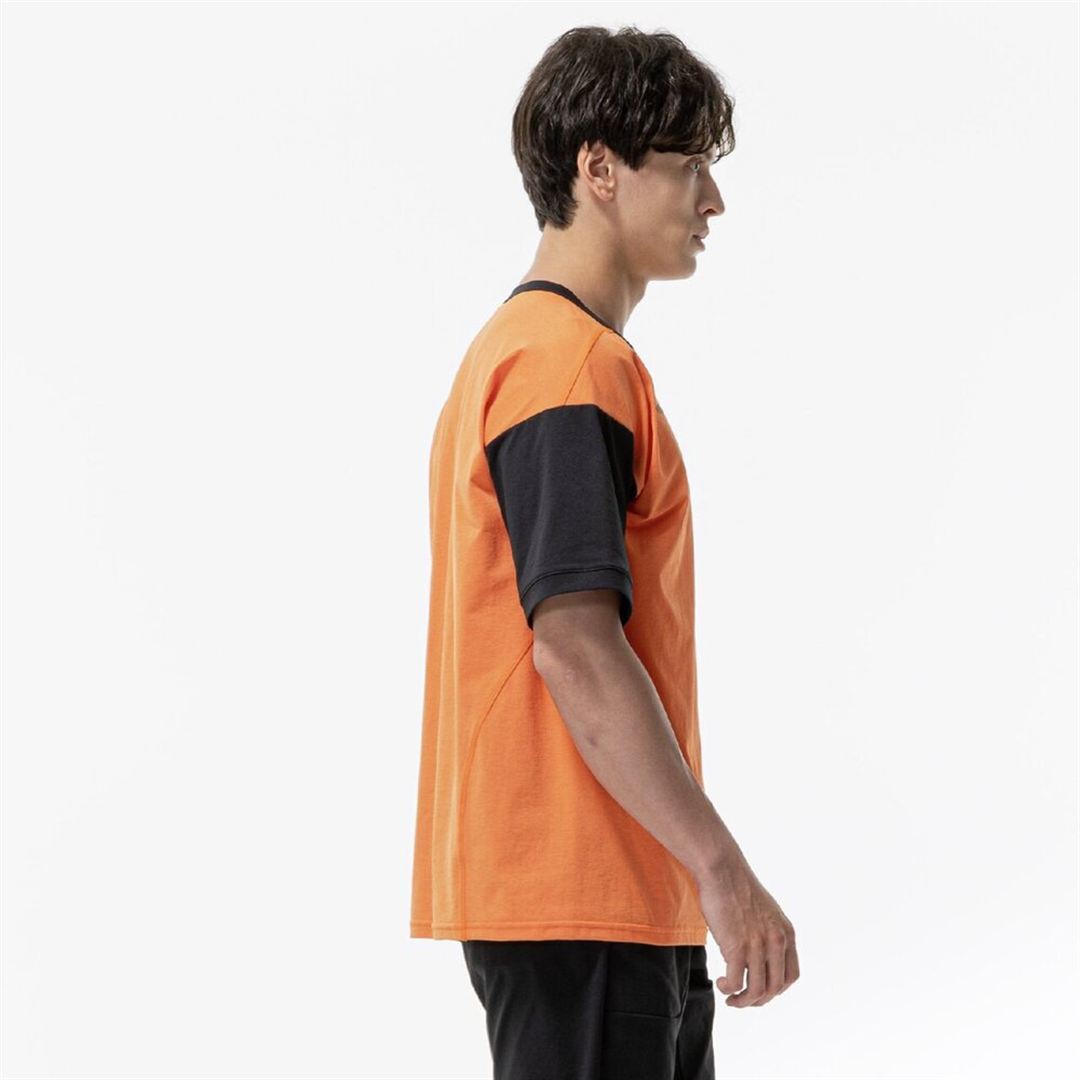 ストレッチソフトドライTシャツ サンセットオレンジ XL