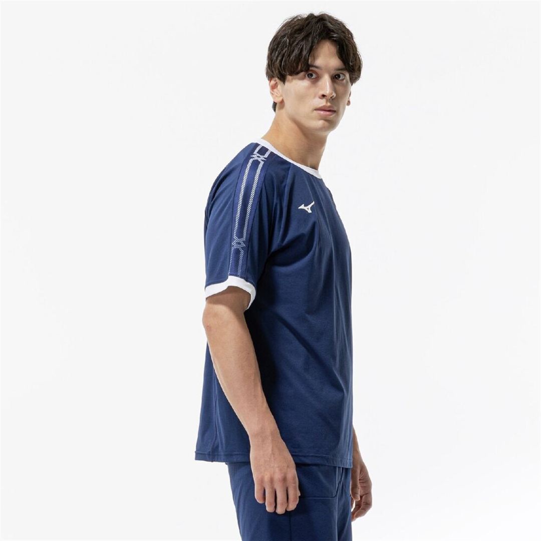 ストレッチソフトドライTシャツ エステートブルー XL