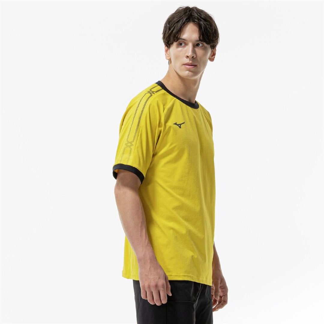 ストレッチソフトドライTシャツ マンゴーイエロー XL