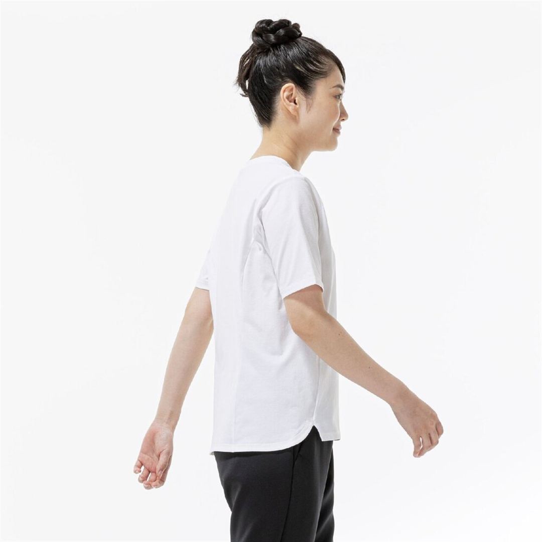 ストレッチソフトドライTシャツ ホワイト XL