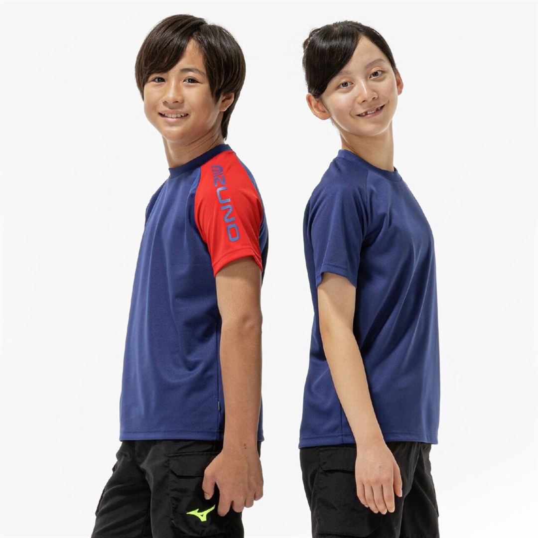 【抗菌防臭／防汚】GACHI Tシャツ エステートブルー 160