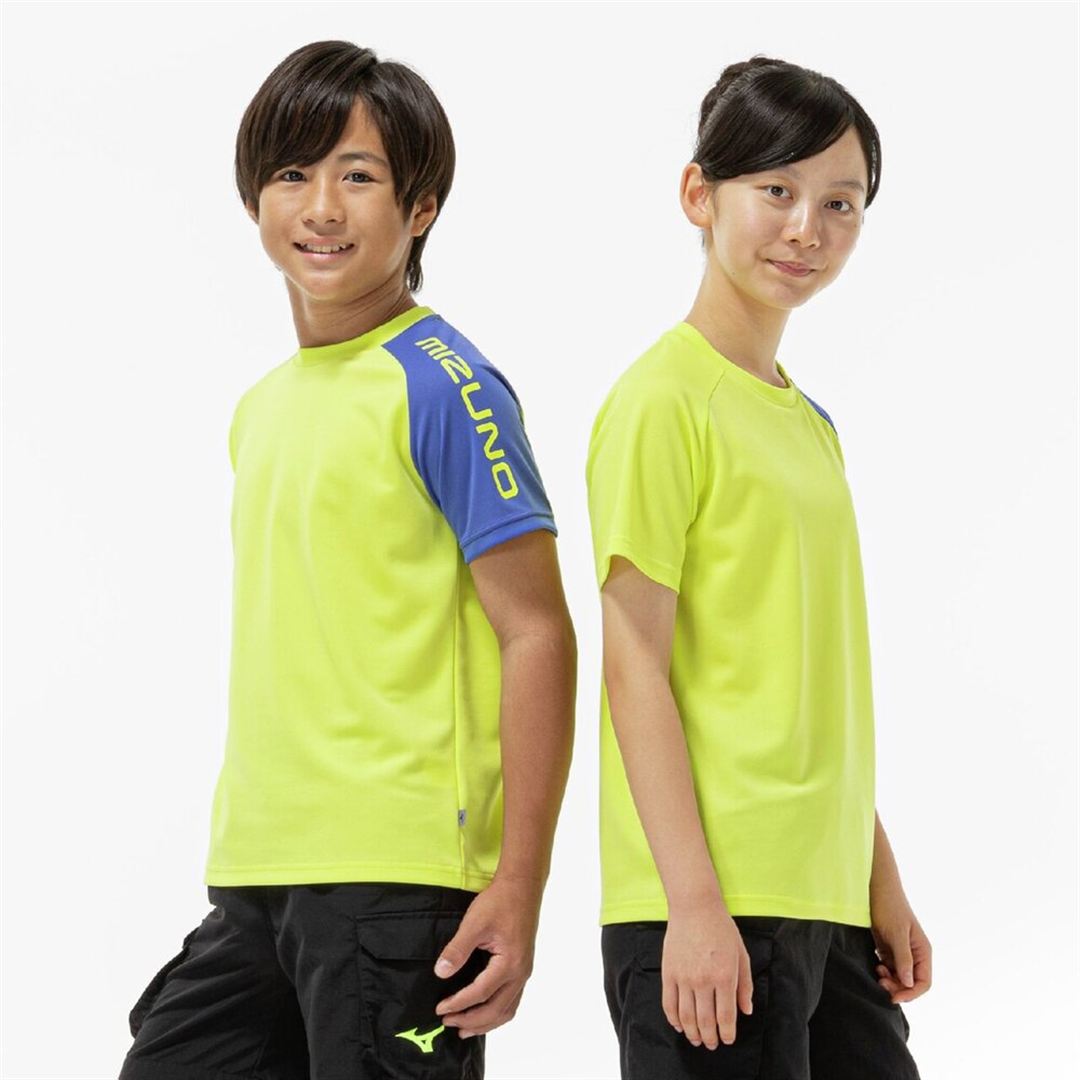 【抗菌防臭／防汚】GACHI Tシャツ フォーチューンイエロー 160