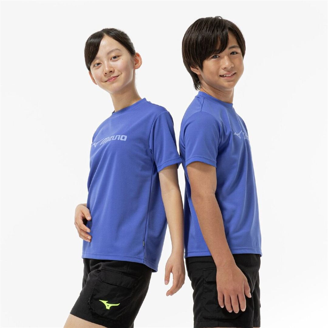 【抗菌防臭／防汚】GACHI Tシャツ ダズリングブルー 160