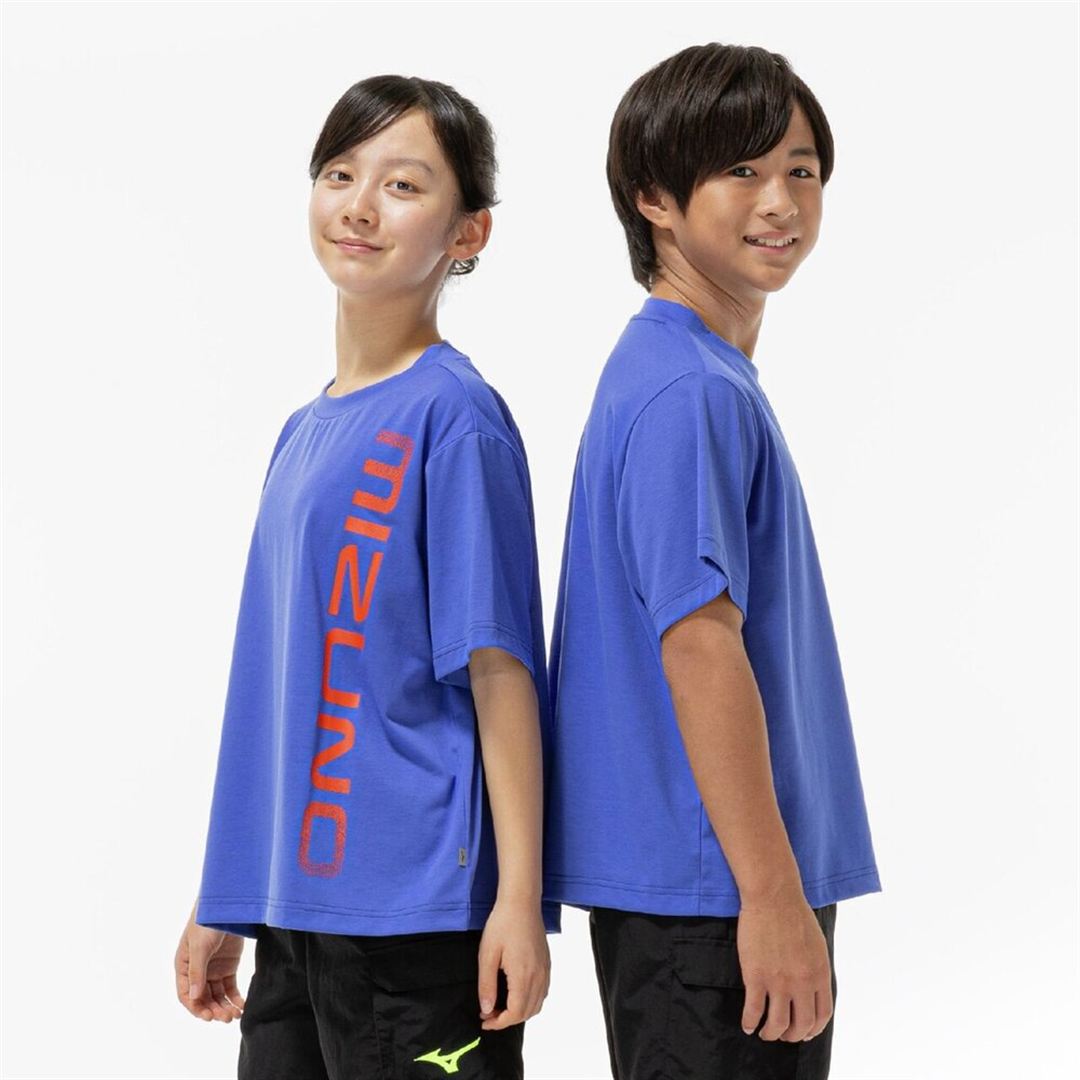 【抗菌防臭／防汚】GACHI Tシャツ ダズリングブルー 160