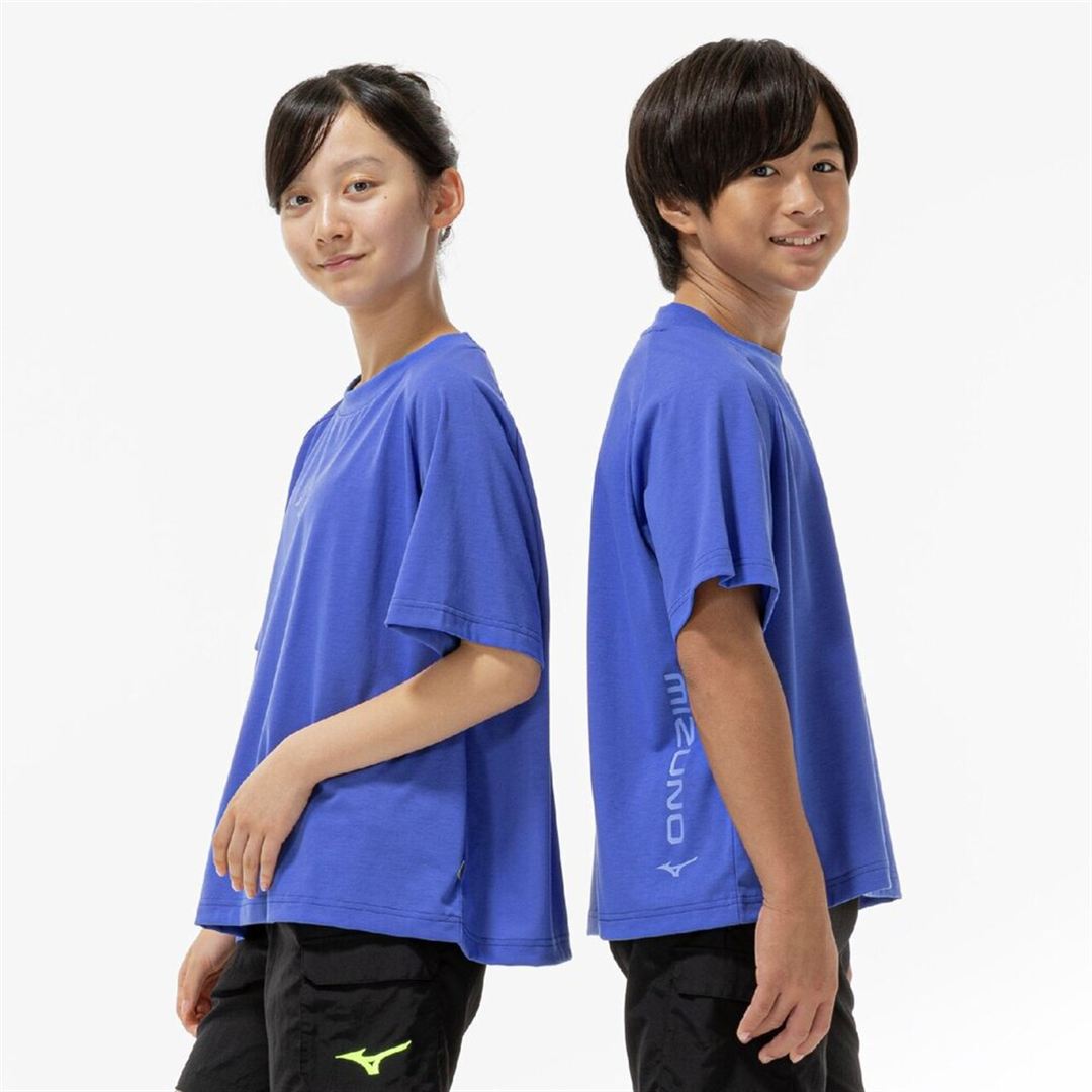【抗菌防臭／防汚】GACHI Tシャツ ダズリングブルー 160