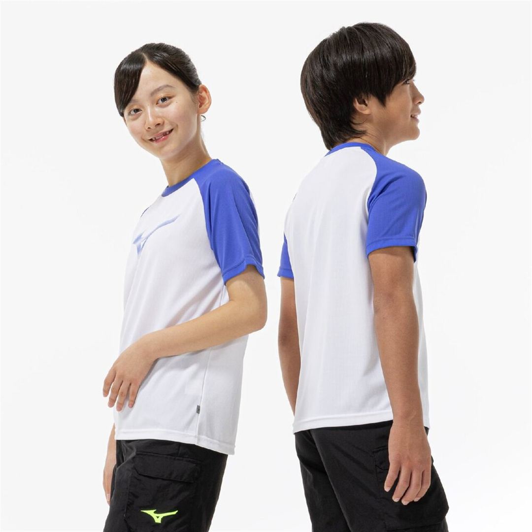 【遮熱素材】ソーラーカットTシャツ ホワイト 160