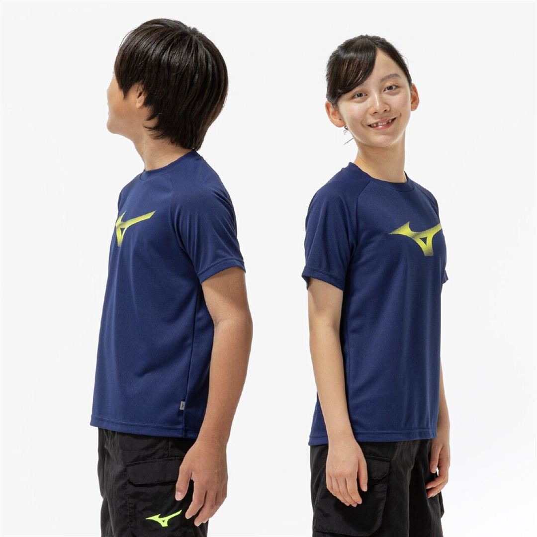 【遮熱素材】ソーラーカットTシャツ エステートブルー 160