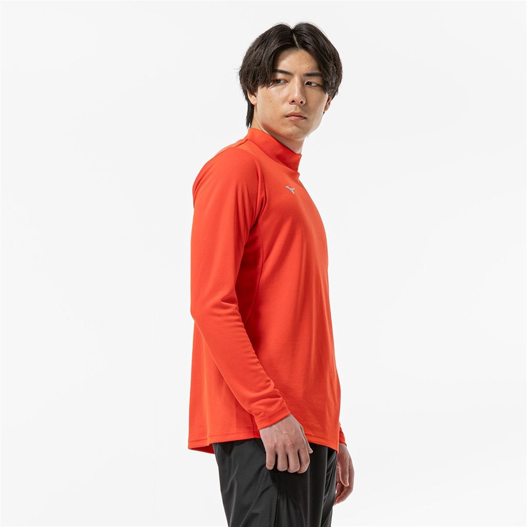 【吸湿発熱】ブレスサーモTシャツ(長袖) オレンジコム XL