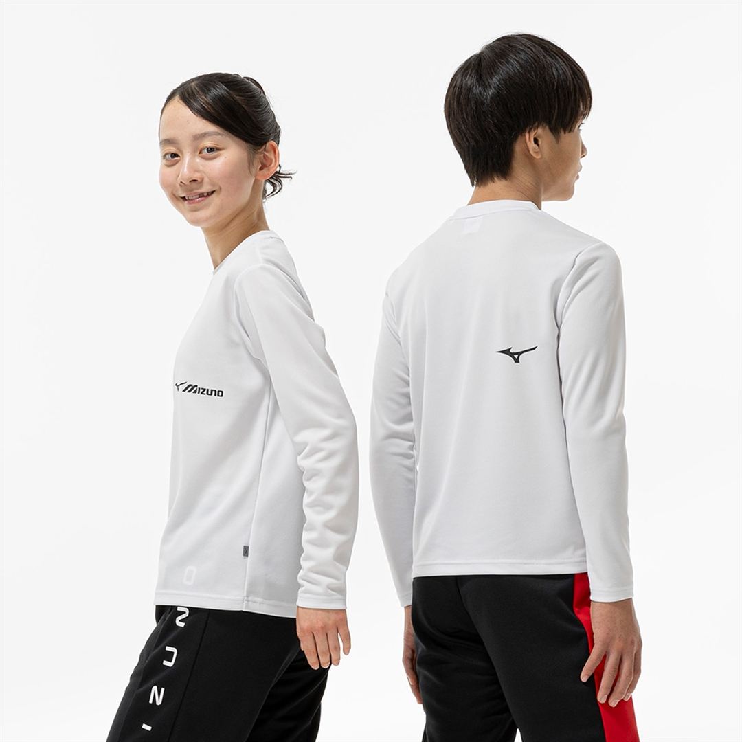 【抗菌防臭／防汚】GACHI Tシャツ(長袖) クラウドスケープ 120