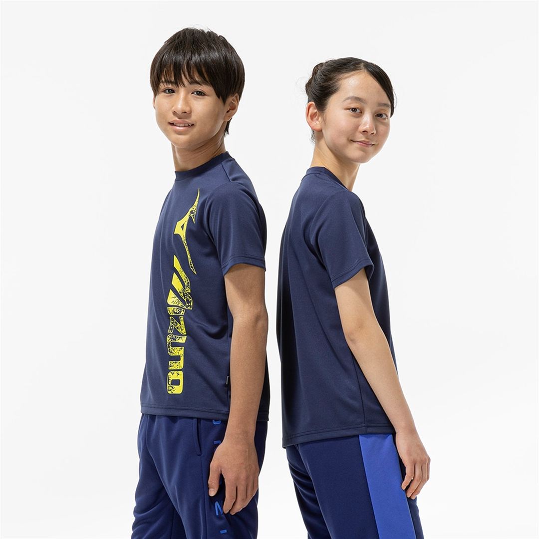 【抗菌防臭／防汚】GACHI Tシャツ インシグニアブルー 160