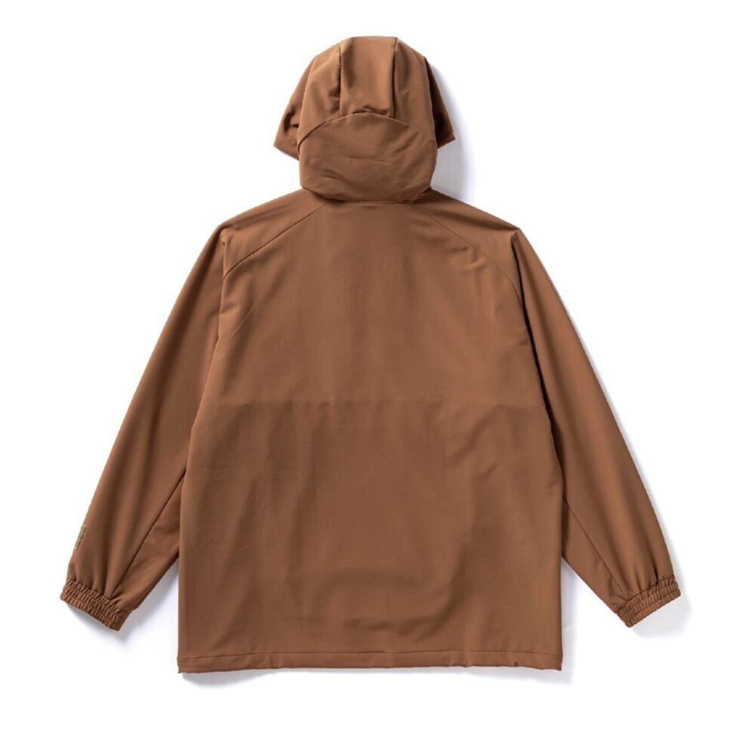 アノラックストレッチジャケット ブラウン XL