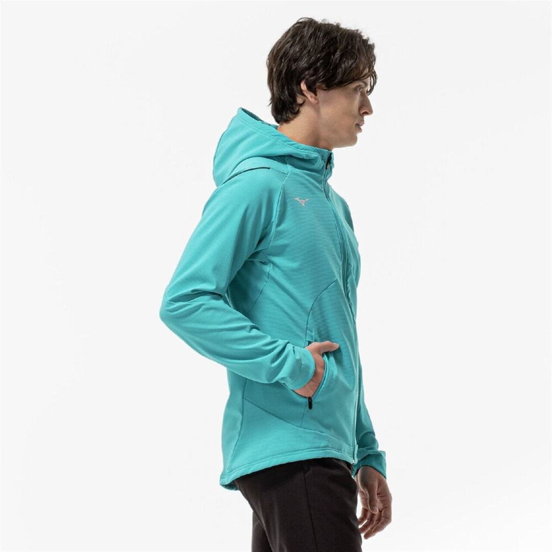 【ストレッチ／防風】テックシールドジャケット ターコイズ 3XL