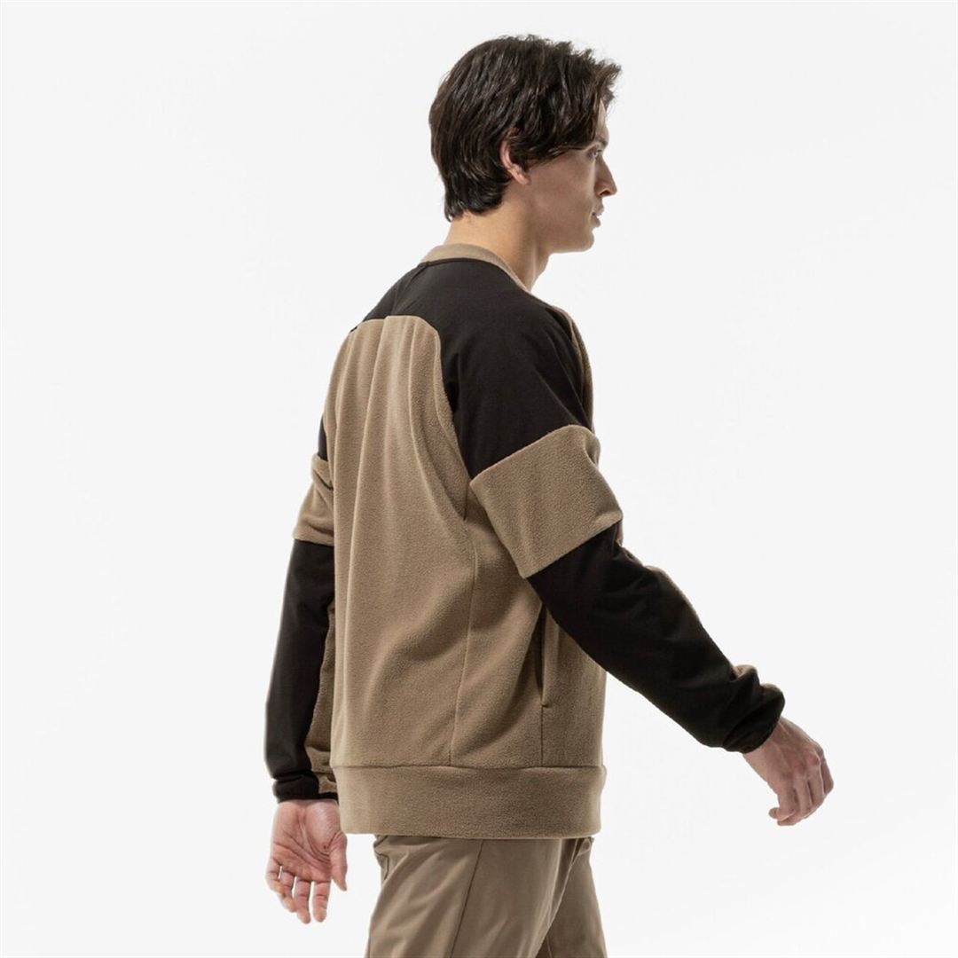 プルーフフリースクルー キャメル XL