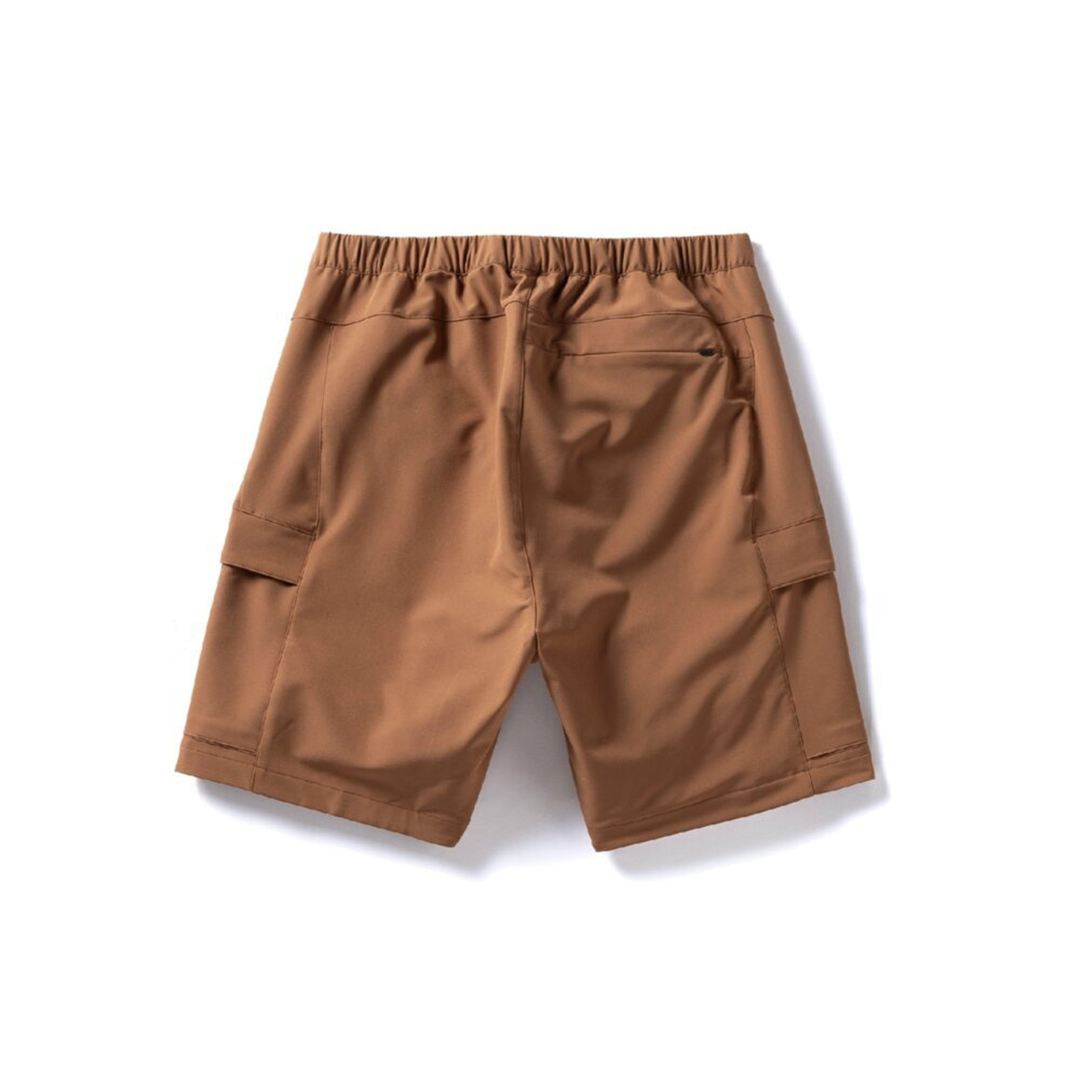 ルーズフィットショートパンツ ブラウン S