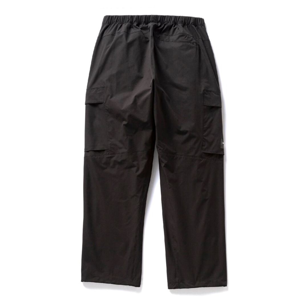 ルーズフィットストレッチロングパンツ ブラック XS