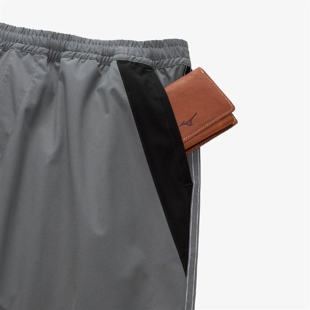 【ミズノ直営限定】ルーズフィットトラックパンツ チャコールグレー XS