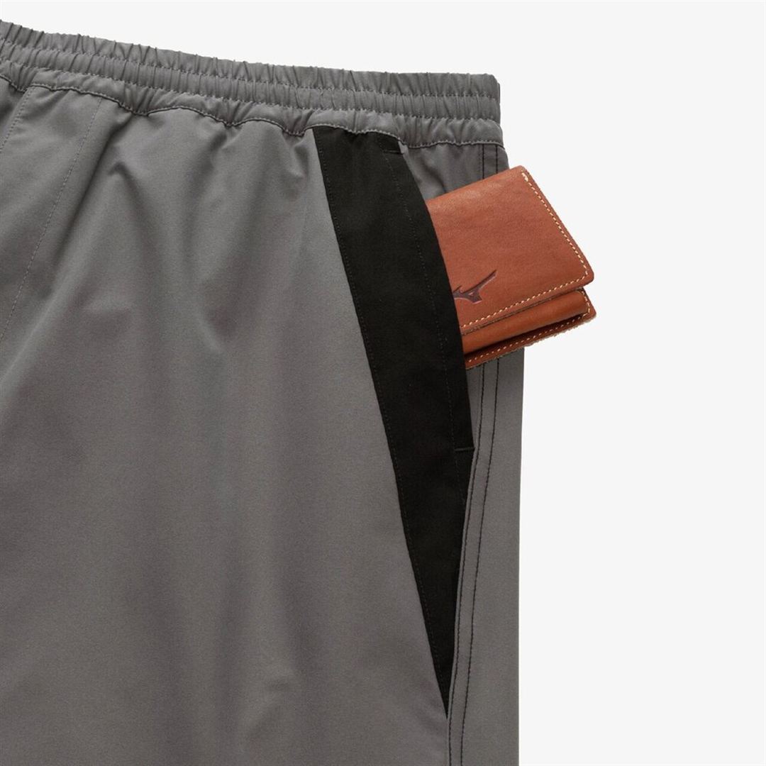 【ミズノ直営限定】ルーズフィットハーフパンツ チャコールグレー XS