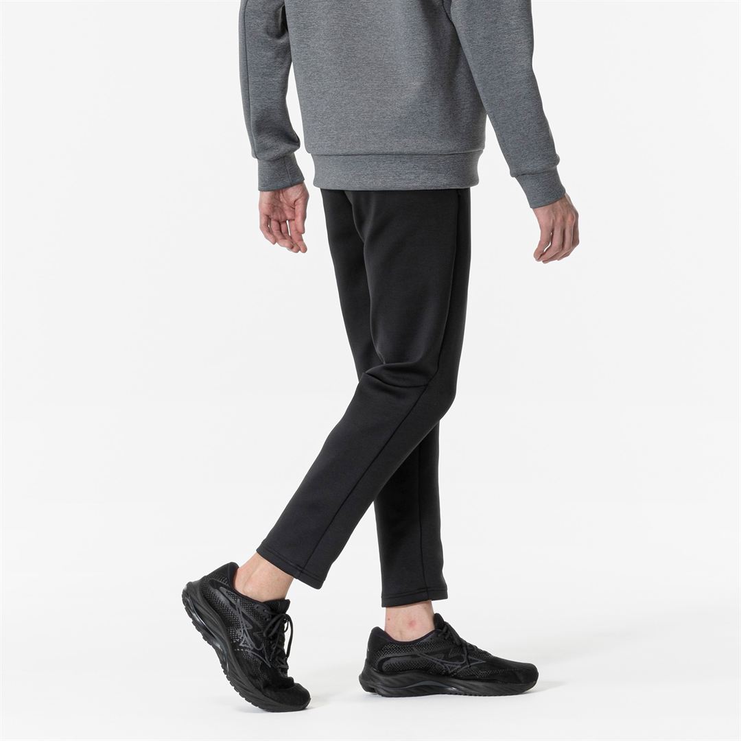 ストレッチスウェットスリムパンツ ブラック 3XL