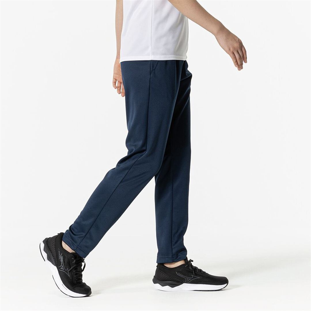 ナビドライニットロングパンツ ドレスネイビー S