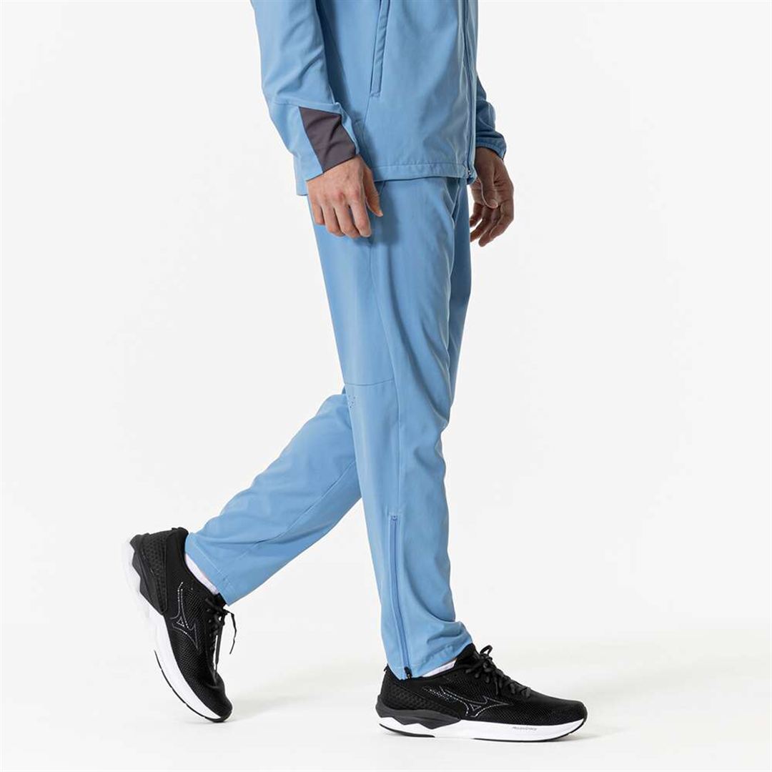ストレッチクロスパンツ パリジャンブルー 2XL