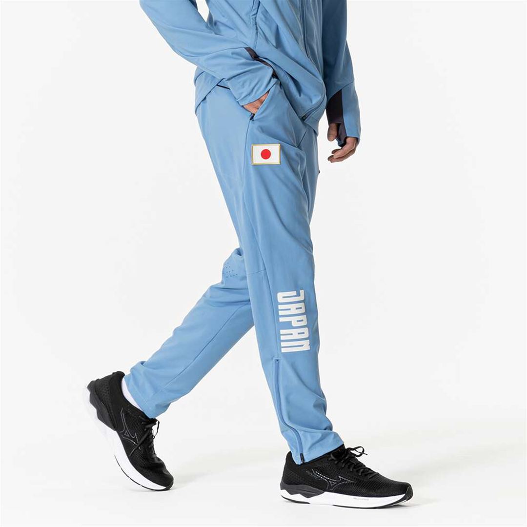 オーセンティックストレッチクロスパンツ パリジャンブルー XS